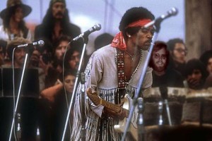 I am on stage with Jimi Hendrix!