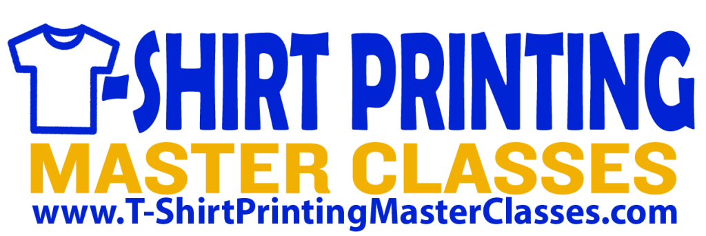 T-Shirt Printing Master Classes