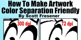 How to make Artwork Color Separation Friendly