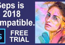 T-Seps is Compatible with the new Photoshop CC 2018.