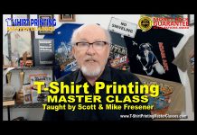 Online T-Shirt Screen Printing Master Class. Check it out!