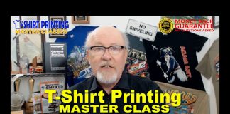Online T-Shirt Screen Printing Master Class. Check it out!