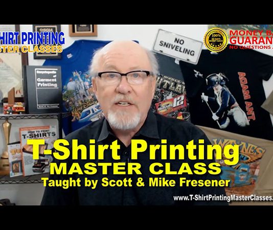 Online T-Shirt Screen Printing Master Class. Check it out!
