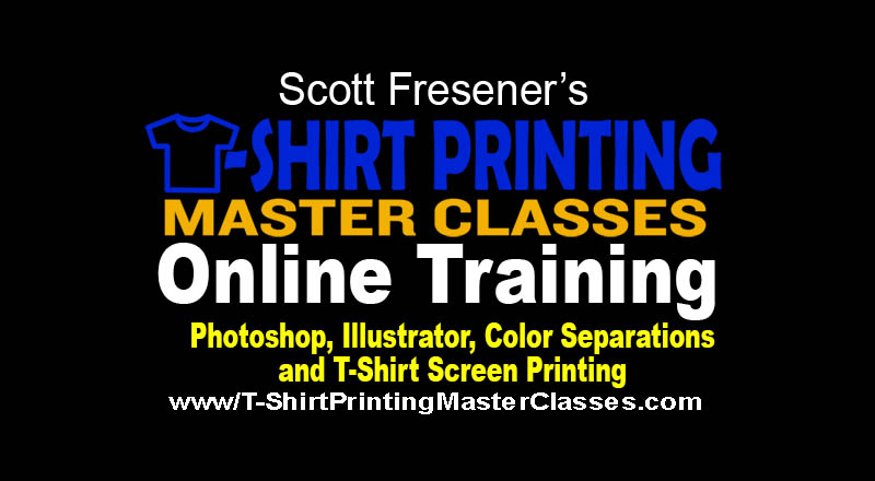 T-Shirt Printing Master Classes. Online Courses. Stay Home and ...